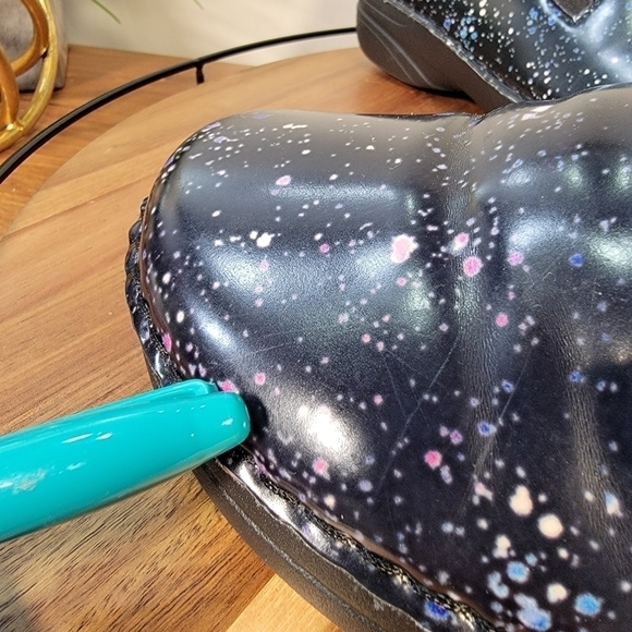 Spring Step Manila Clogs Women's Shoe Size 8.5 Patent Leather Work Multicolor - Picture 15 of 17